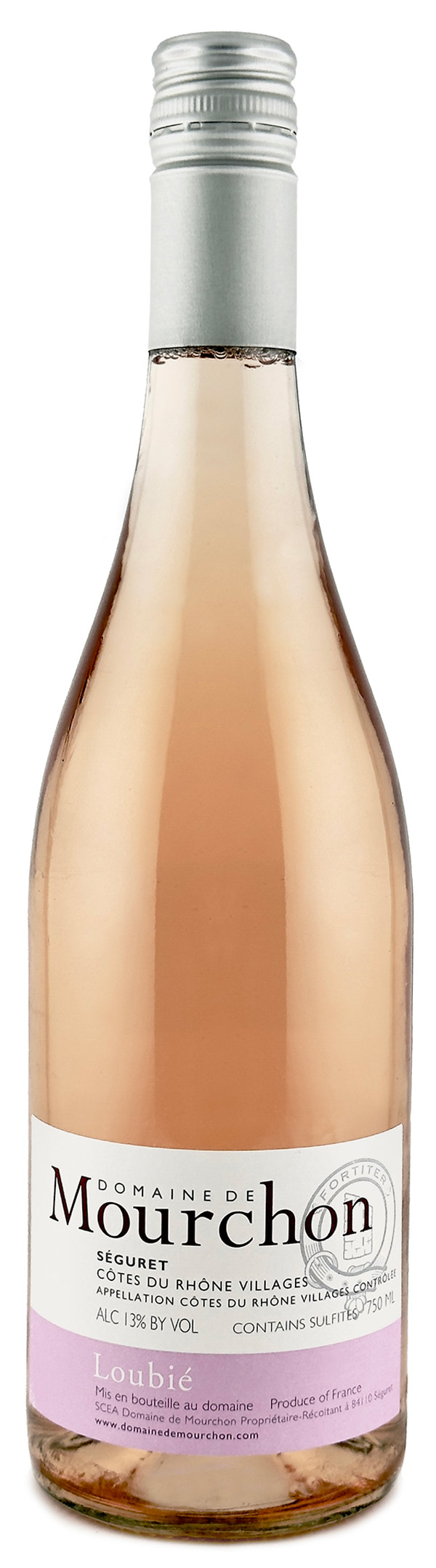 Loubié Séguret Côtes du Rhône village Rosé